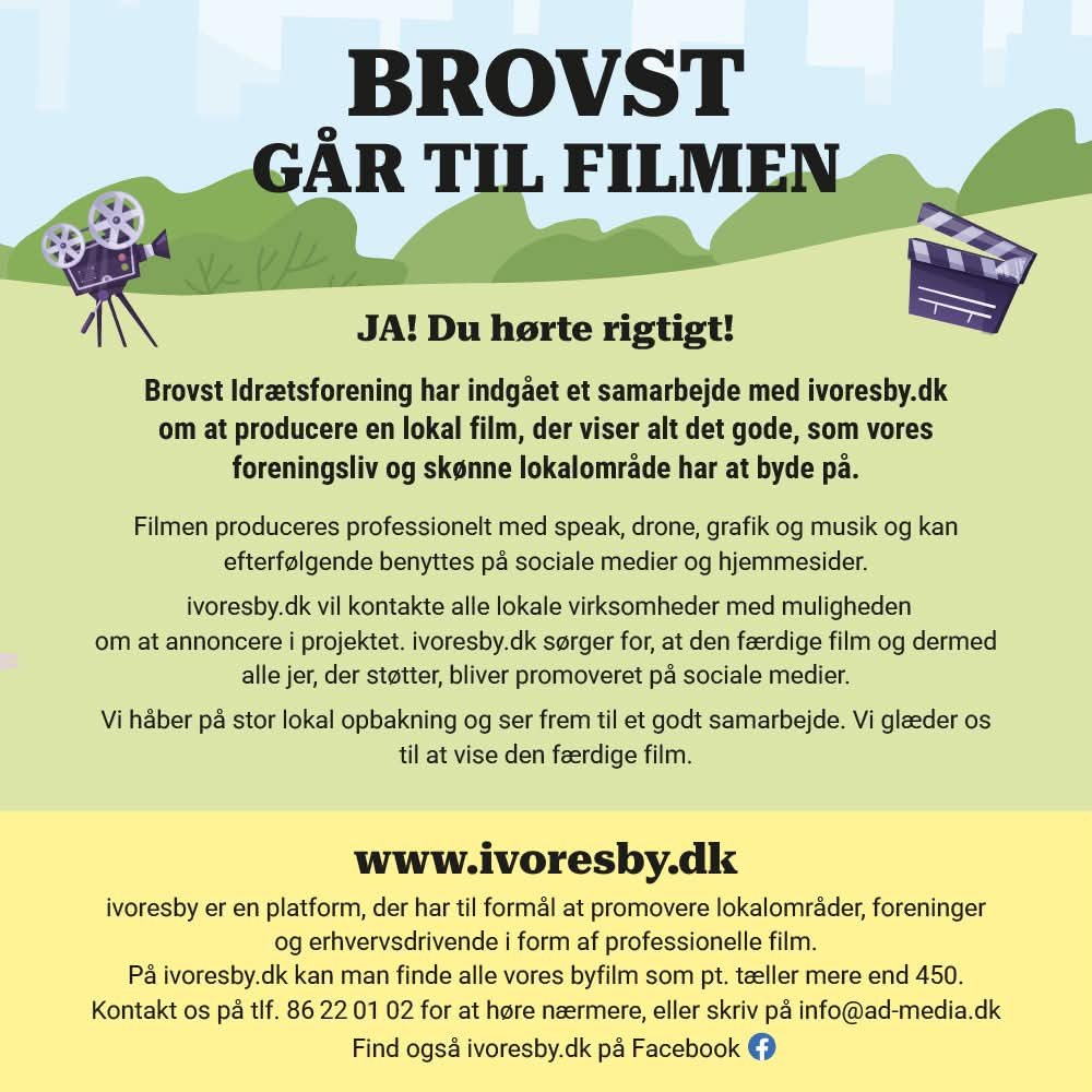 - Brovst Idrætsforening - BrovstGarTilFIlmen 1 - Brovst går til filmen